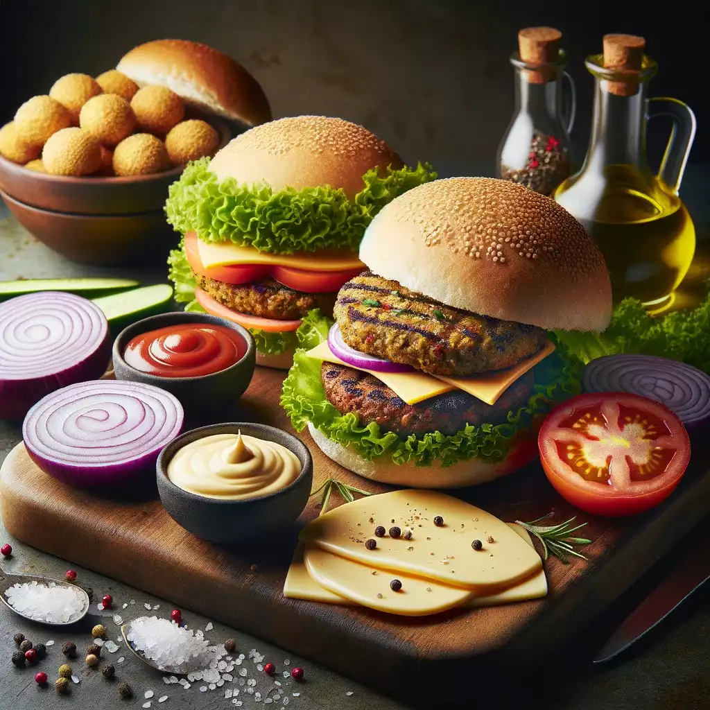 burg burger végétarien ingrédients